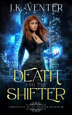 Book cover for Death and the Shifter by J.K. Venter